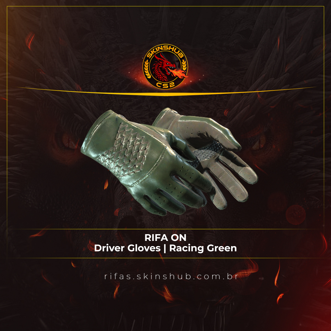 Driver Gloves | Racing Green 2